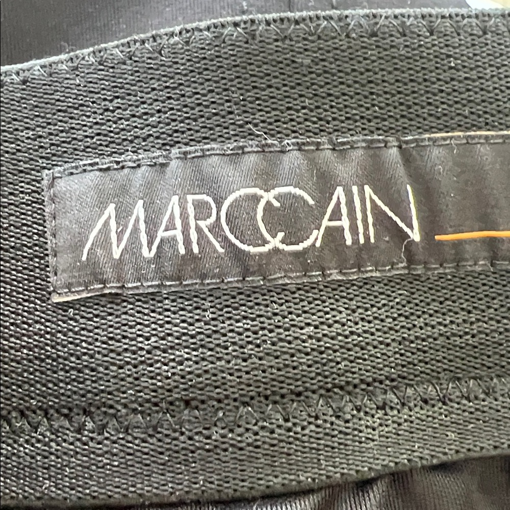 Marc Cain Skirt Italian Fabric Black Stretch N1 = US Size 2 See Measurements - Picture 8 of 8